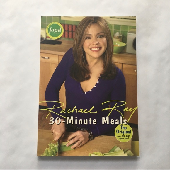 Food Network Rachael Ray 30 Minute Meals Cookbook Softcover Recipes Prepping - Picture 1 of 4